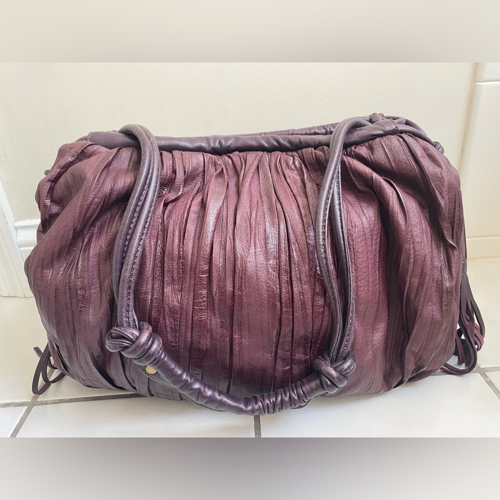 ⭐️HP⭐️Anthropologie|Scrunched Leather Hobo